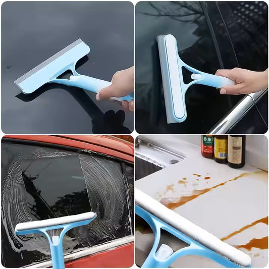 AquaMagic 3 în 1 – Ștergător cu Racletă și Pulverizator