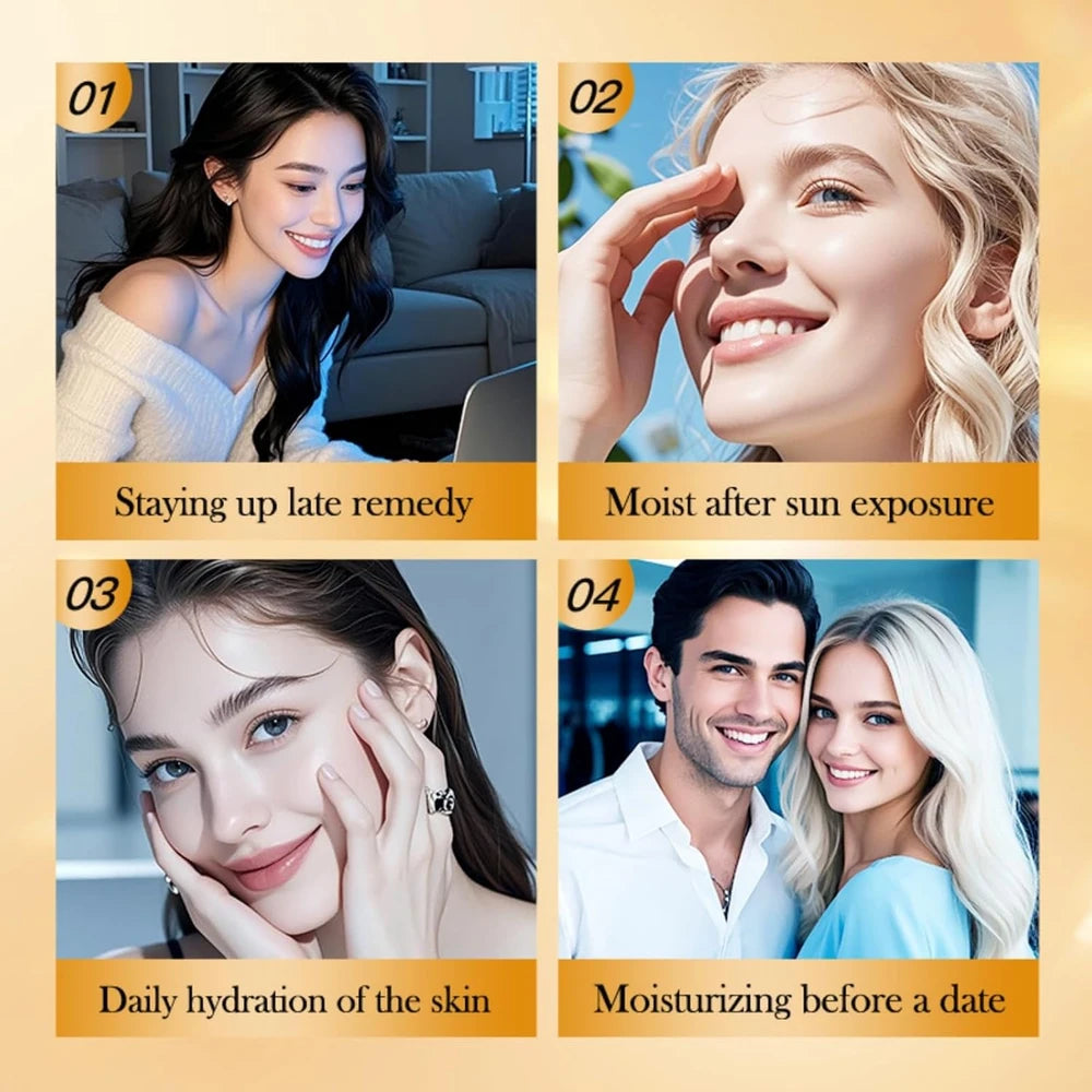 Cremă cu Particule de Aur 24K și Colagen