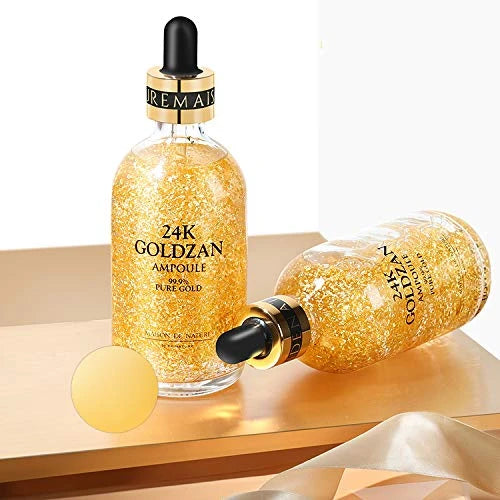 Ser Coreean cu Aur 24K, Niacinamidă și Acid Hialuronic – 100 ml