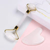 Set Premium 3 în 1 pentru Masaj Facial – Roller, Gua Sha și Eye Massager