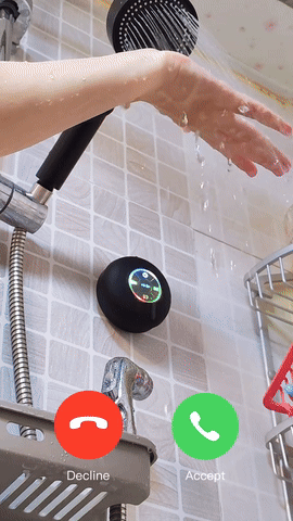 AquaSound - Boxa Wireless cu Ventuză pentru Duș